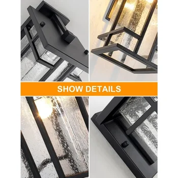 Outdoor Wall Light Fixture 13.8 3