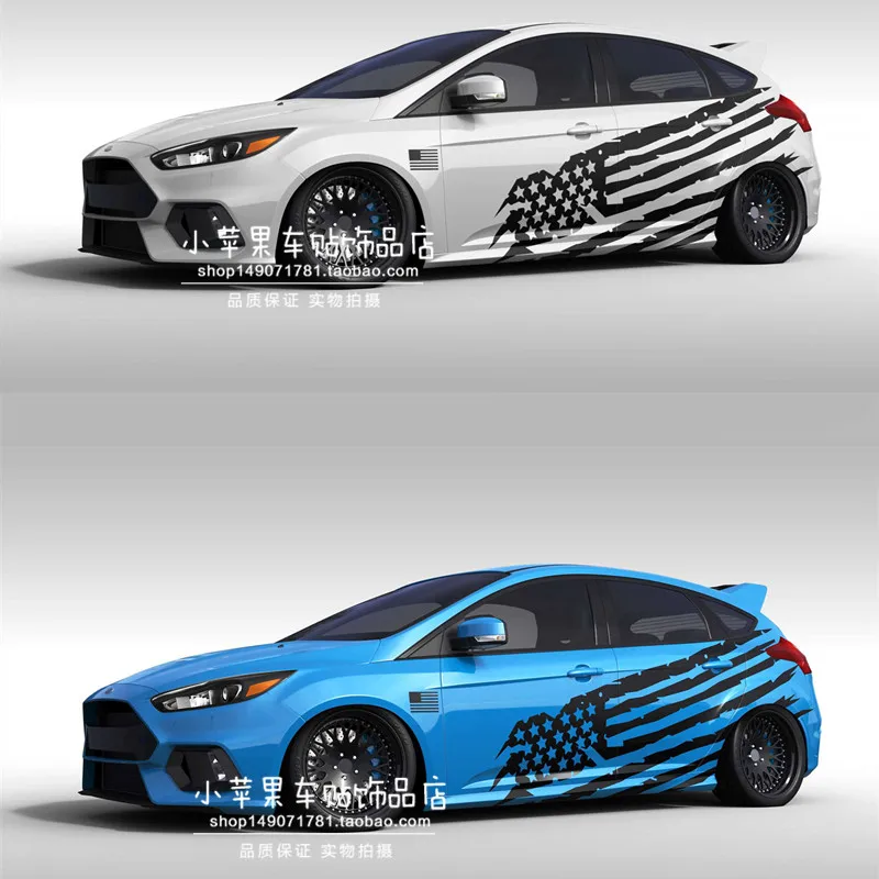 

Виниловая Модифицированная наклейка на кузов автомобиля для Ford Focus 2012-2022, декоративная автомобильная пленка