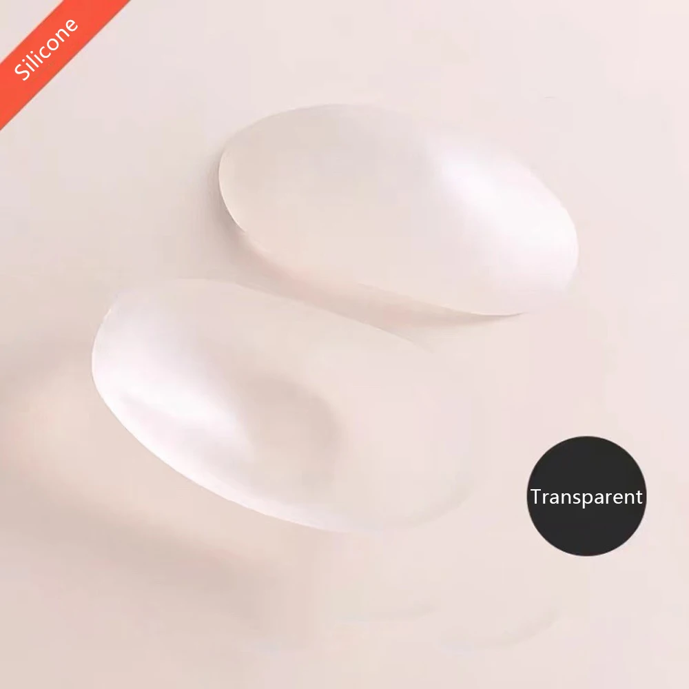 1Pair Invisible Shoulder Pad Detachable Breathable Silicone Shoulder Pad Anti-Skid Adhesive Sticky For Women Men Right Angle