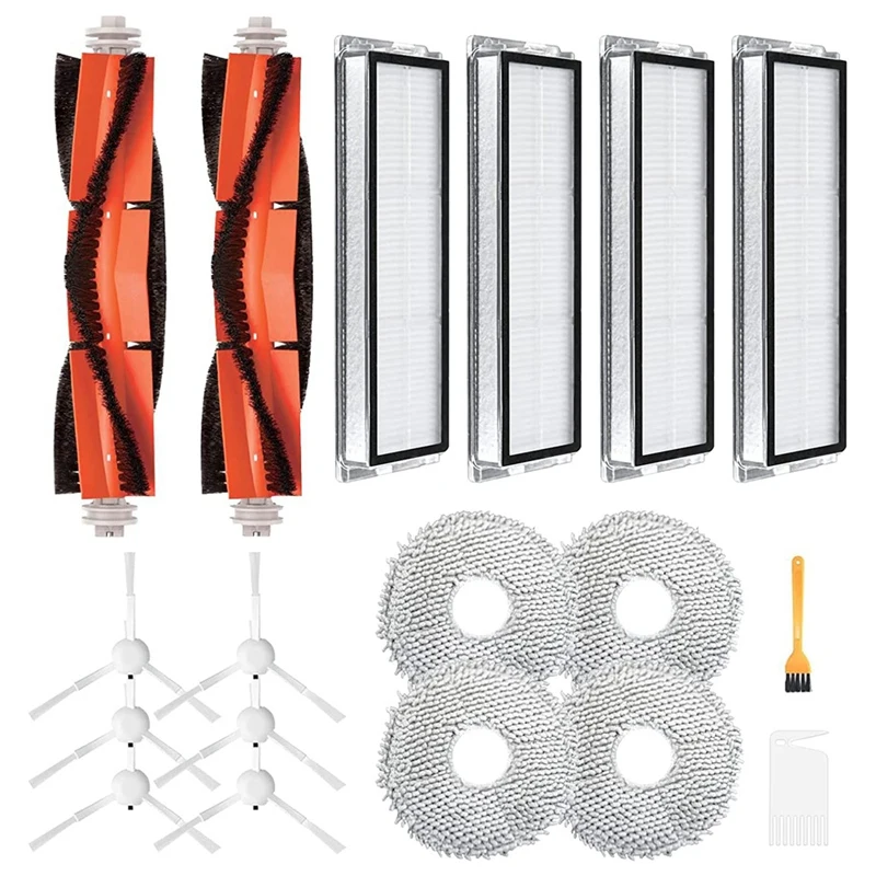 

Набор аксессуаров для Dreame L10S Ultra S10 S10 Pro S20 S20 Pro, для Mijia Omni X10 + аксессуары для робота-пылесоса