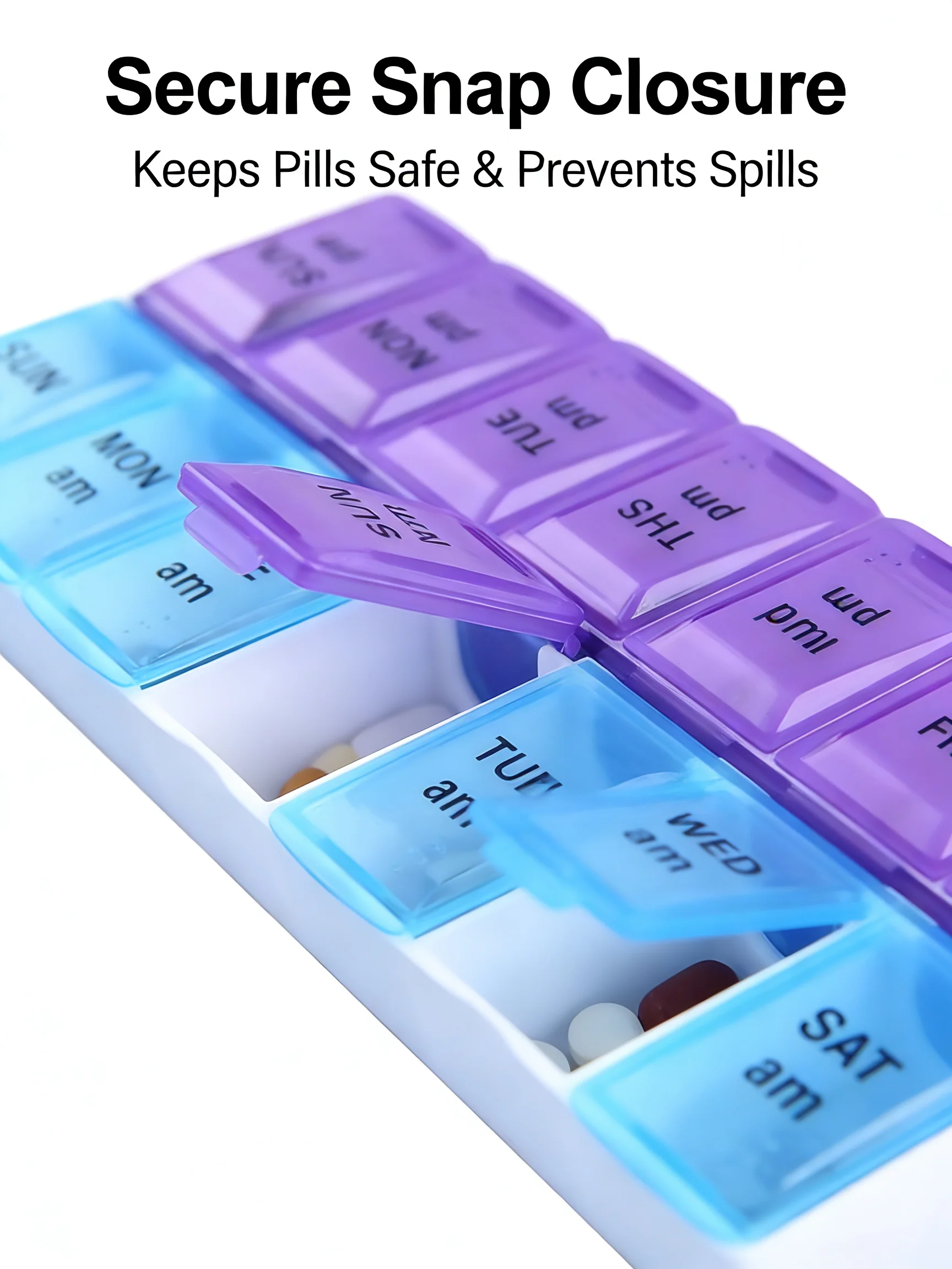 Travel Pill Organizer