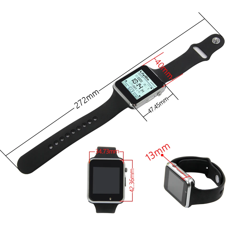 LILYGO® t-watch-s3 programmable Érinthető nézni Integrált ESP32-S3 WIFI Bluetooth lora BMA423 Érzékelő MAX98357A mic Beszélő