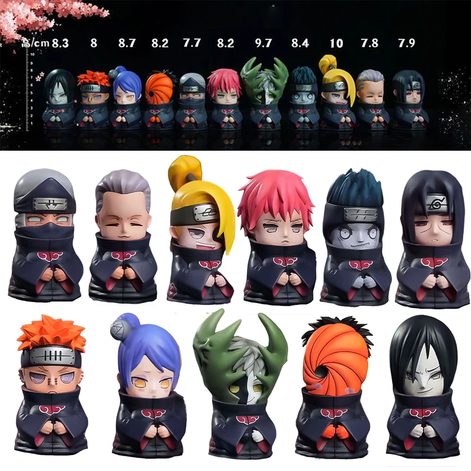 Naruto Animation Peripheral Toys Model Figure Q Version Statue