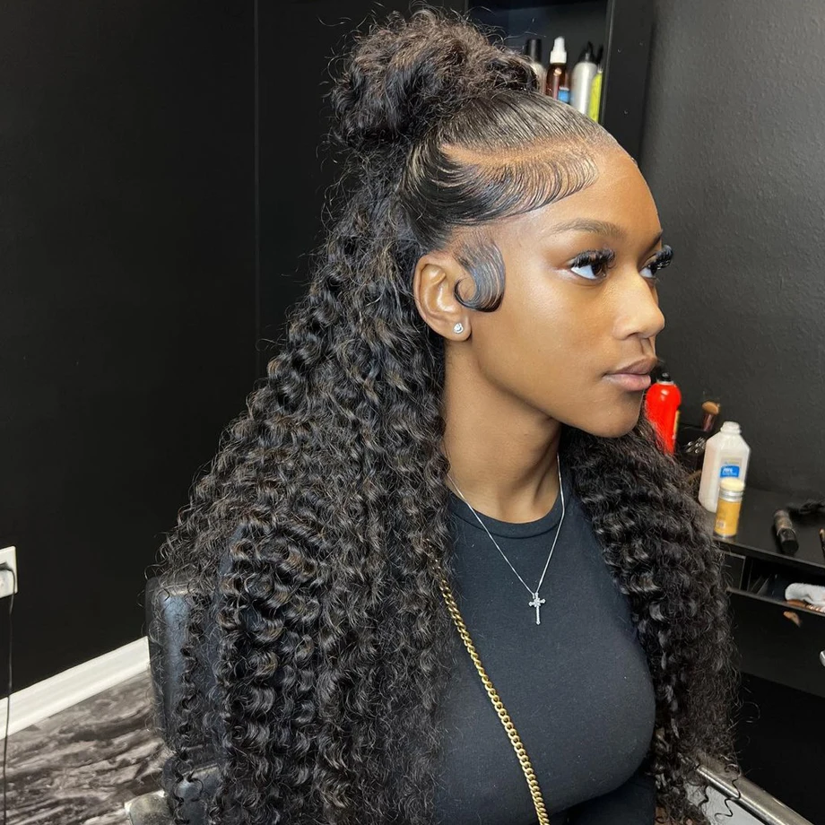 Deep Wave Frontal Wig 13x4 3x6 HD 30 34 Inch Curly Lace Front Human deep-wave-frontal-wig-13x4-3x6-hd-30-34-inch-curly-lace-front-human