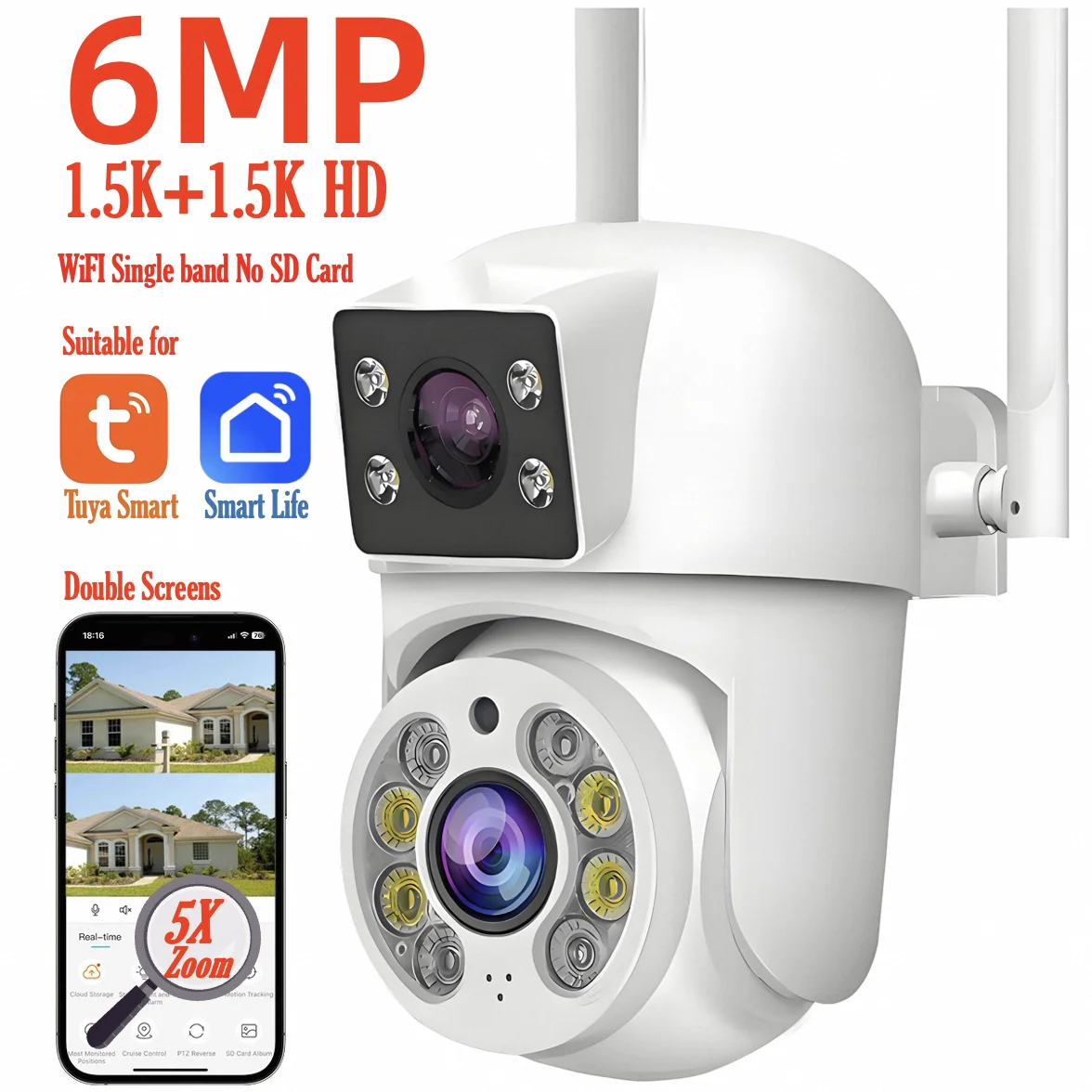 6MP 2.4G Only Camera