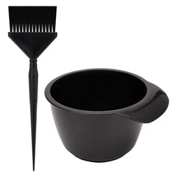 Professional Hair Dye Brush & Bowl Set - Salon-Quality Color Mixing Kit (2pcs)