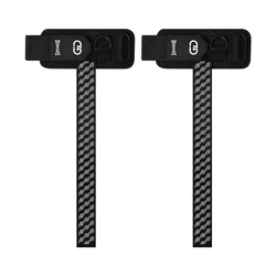 Enhanced Weightlifting Wrist Straps - Adjustable Non - Slip Gym Support Bands (WH)