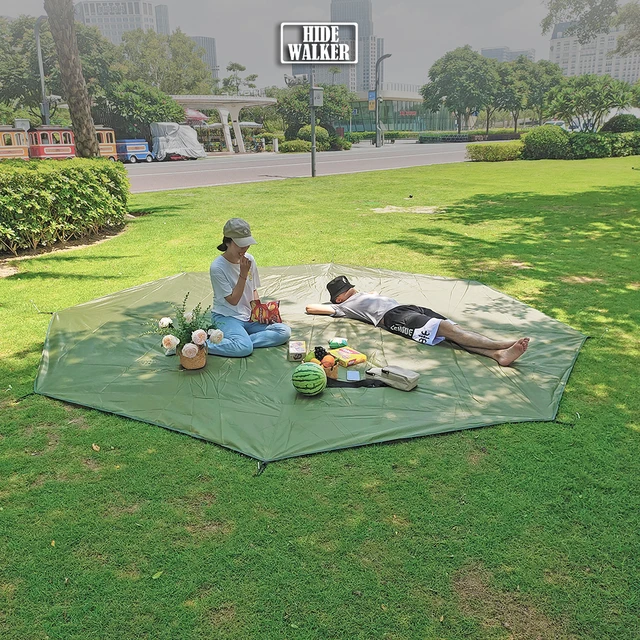 Octagonal Waterproof Tent Groundsheet 2