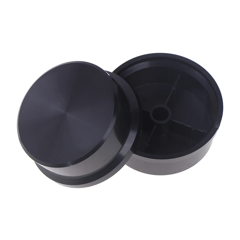 2PCS 플라스틱 도금 손잡이 전위차계 손잡이 증폭기 볼륨 조정 손잡이 꽃 모양 내부 구멍 6mm