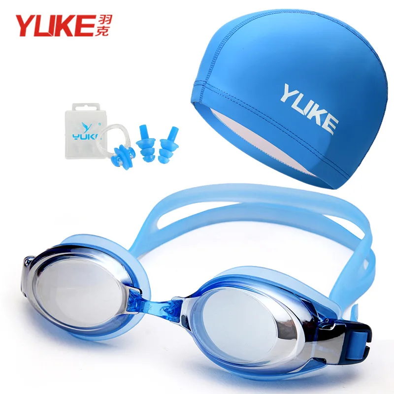 New Unisex Electroplate Glasses Professional Swimming Goggles Adults Waterproof Swim Uv Anti Fog Adjustable Glasses Pool Glasses 3