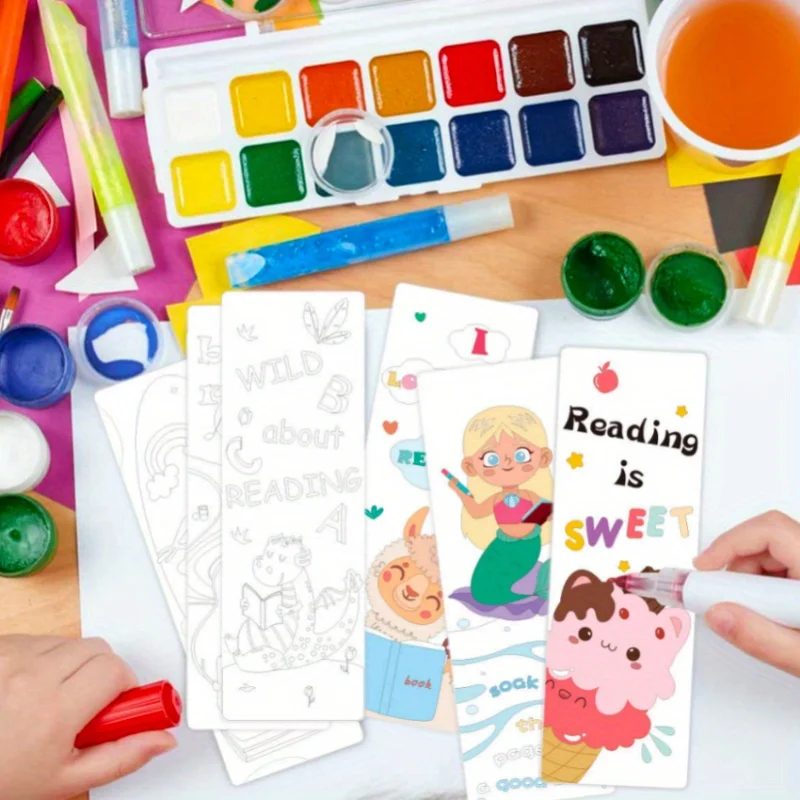 Express Your Creativity: DIY Coloring Bookmarks for Home, Classroom, and Book Lovers