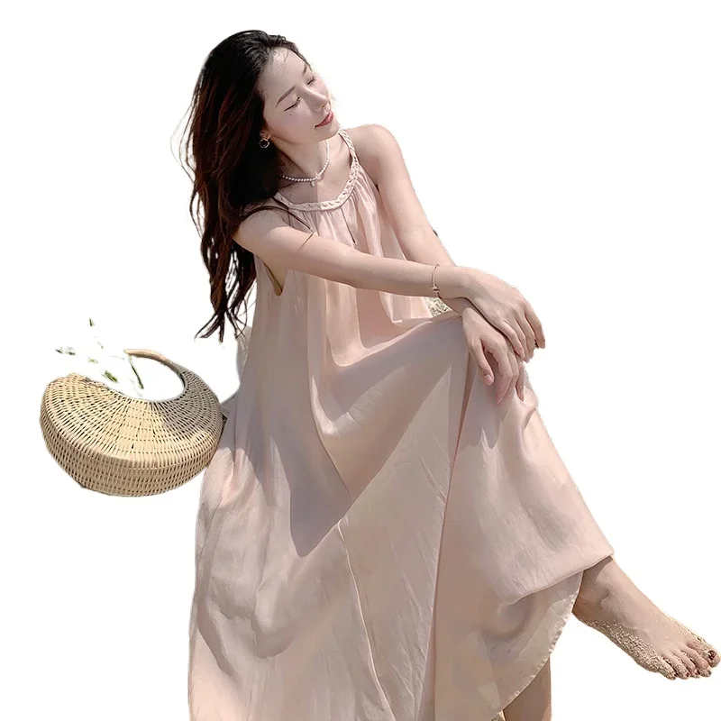 

Fairy Skirt 2024 new slim-fit skirt Summer vacation style long dress