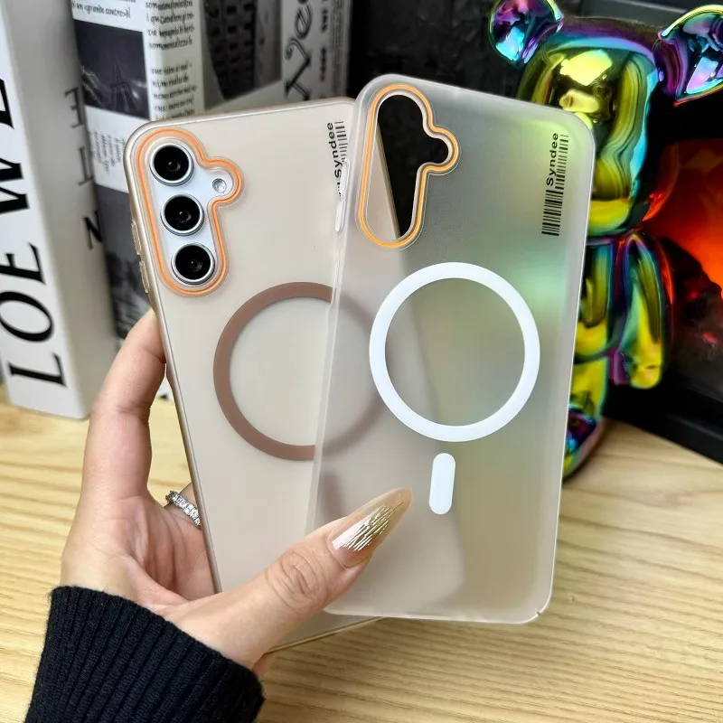 Matte Slim Magnetic Clear Hard Case