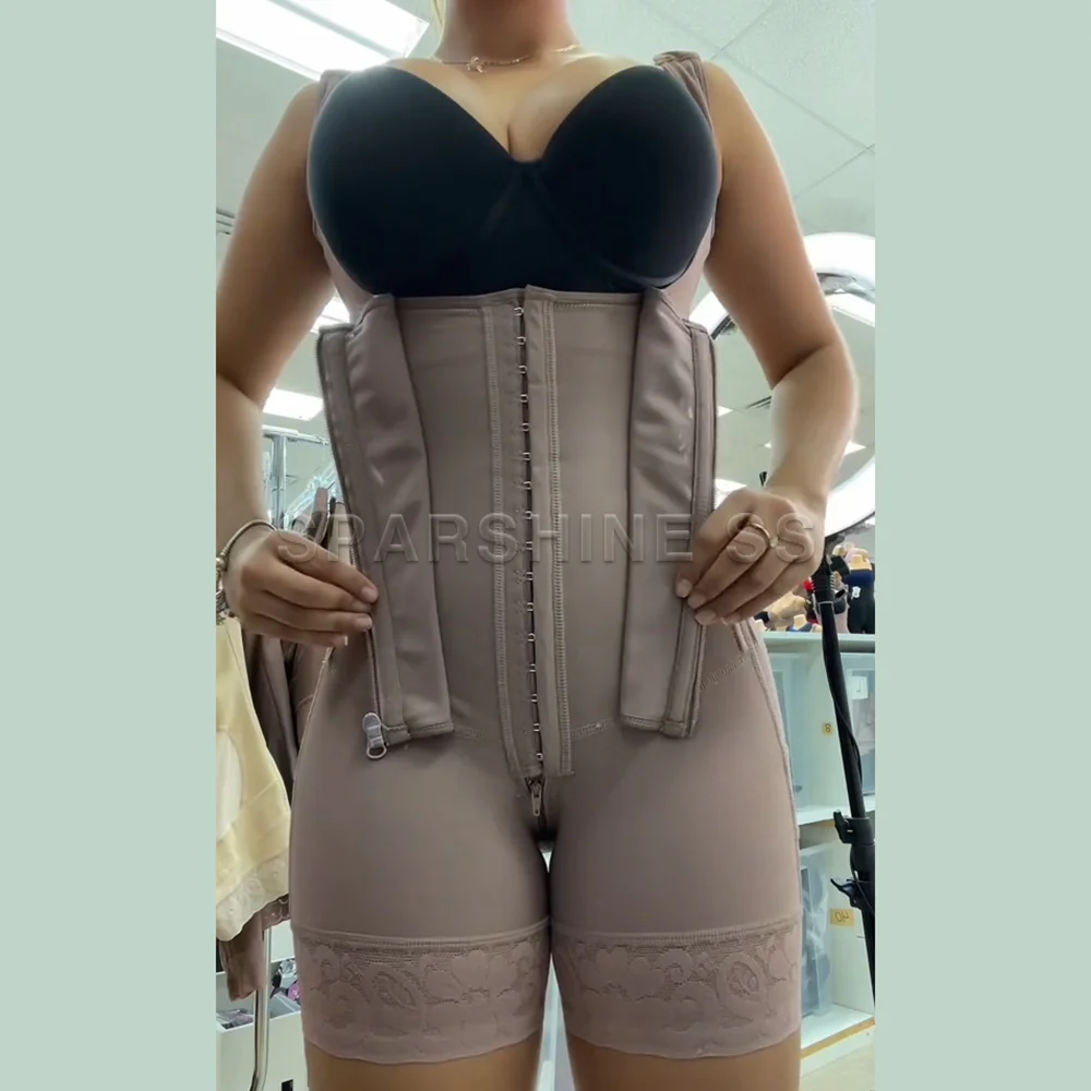 

Modeling Girdle for Women Body Shapewear Waist Trainer Corset Faja Colombianas Shaping High Compression Post Surgery Stage 2 BBL