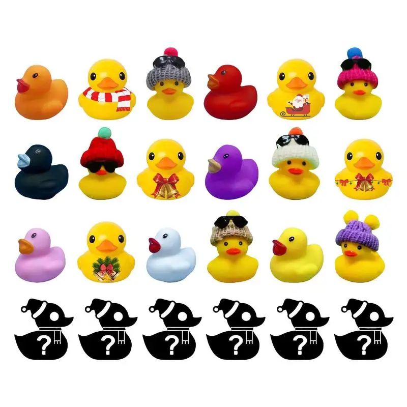 Rubber Duck Advent Calendar 24 Days Christmas Countdown For Kids Christmas  Countdown Duck Toys To Classroom Prizes Christmas _ - AliExpress Mobile