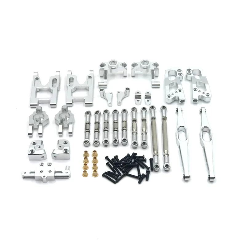 For Wltoys  1/12 12423 12427 12428 Flyover RC car accessories Metal upgrade Set of 10 Suit Upgrades Parts Accessories 5