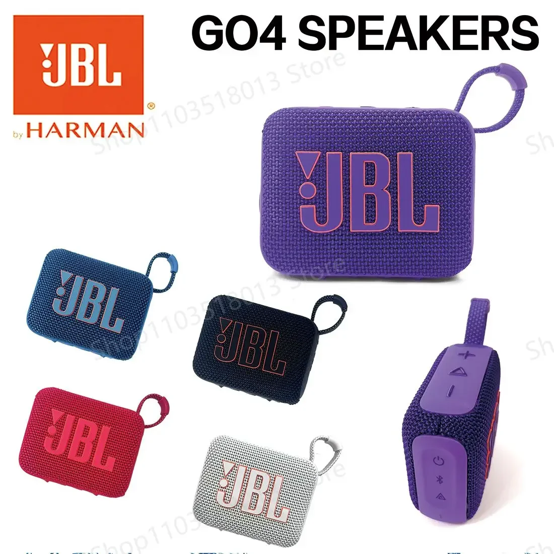 JBL GO 4 Wireless Bluetooth Speaker Portable Waterproof for Outdoor bluetooth speaker