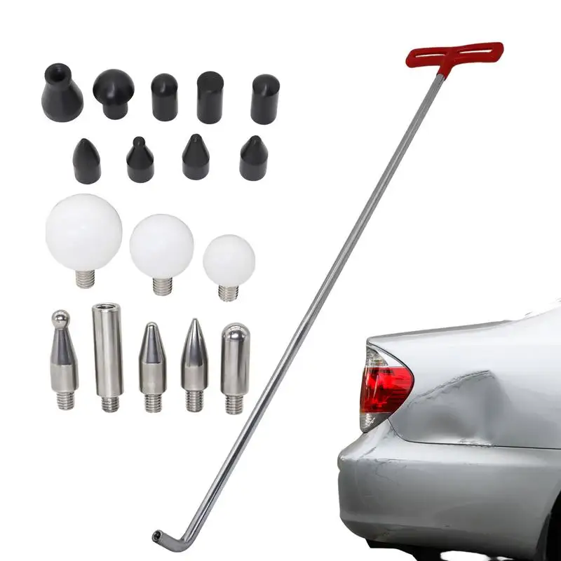 

Dent Repair Tool Set, Dent Repair Kit Car Paint Multi Head Hammer Auto Dent Repair Parts Auto Body Dent Removal Of Hails Dents