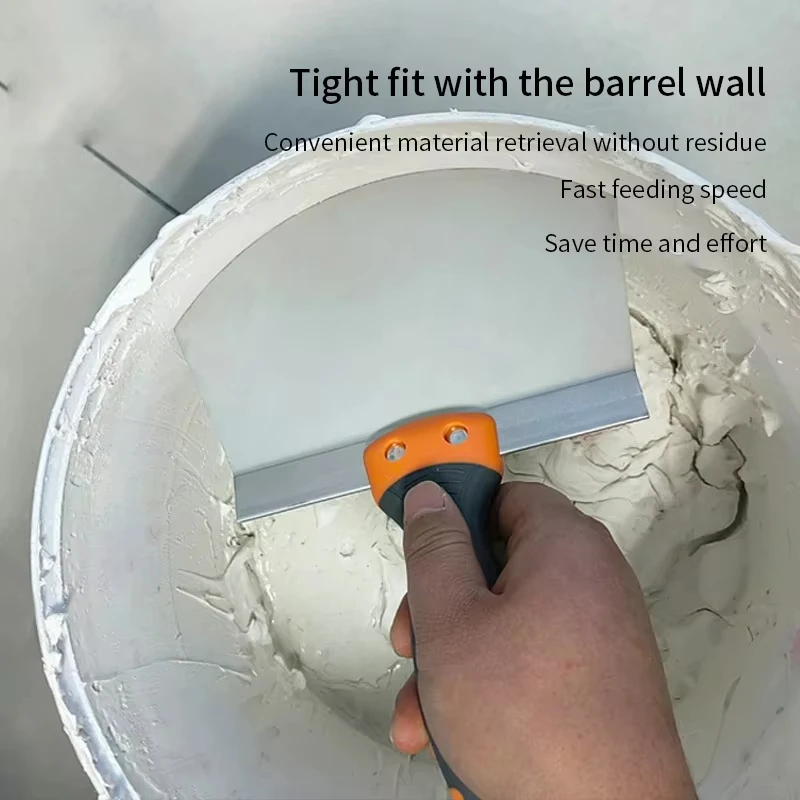 Stainless Steel Wall Paint Plaster Shovel Putty Knife Scraper Blade Paint Feeder Filling Spatula Construction Tools 5