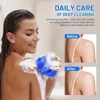 1/3 pcs African Mesh Sponge，Cleansing Exfoliating Towel for Sauna & Shower, Durable Personal Care Bath Tool，Gentle Deep Exfoliat 4