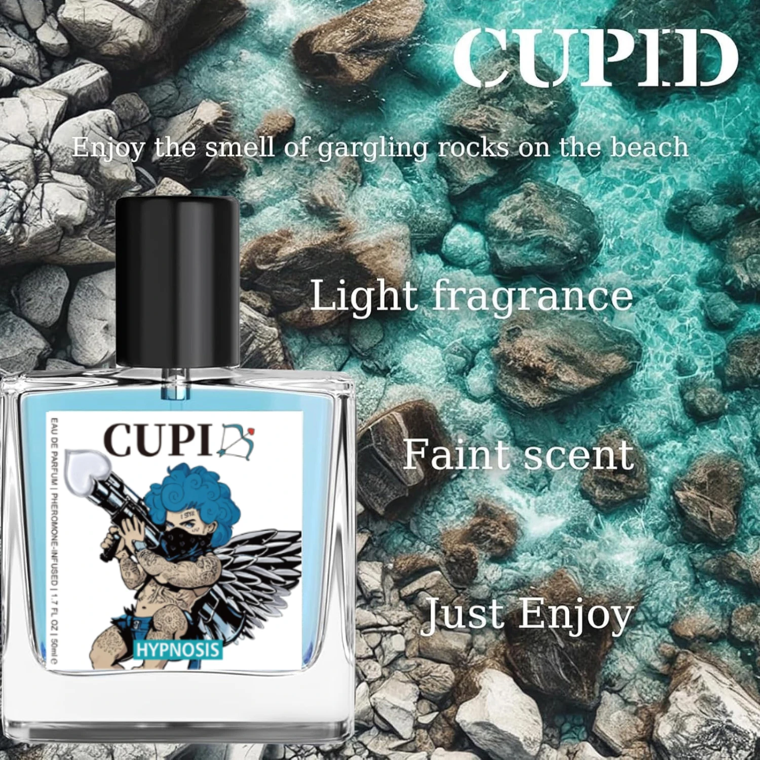 50ml Cupid Cologne Perfume Pheromone Cologne for Men Long Lasting Enhances Intimacy High Quality Hombre Perfume Attract Women view 5