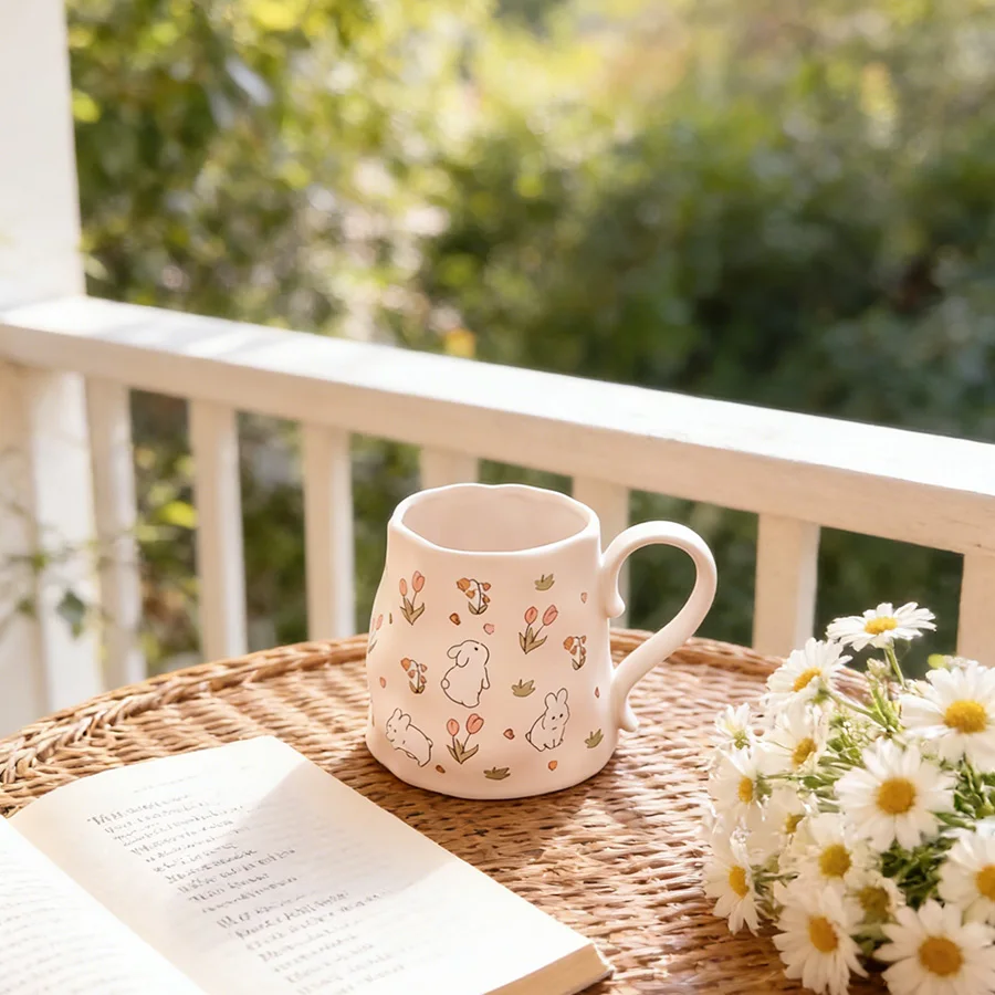 كوب سيراميك قهوة شاي مكتبي