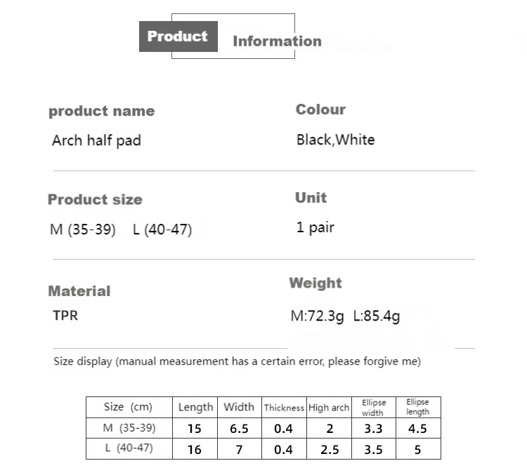 Arch Support Plantarfasziitis-Schuhe, orthopädische Einlegesohlen, Unisex, große Einlegesohle für Plattfüße, O-förmige Beine für Plattfüße – Detail 2