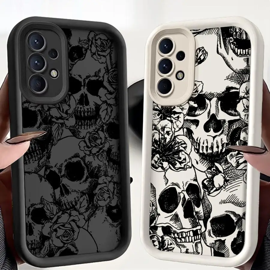 Trendy Skull Pattern Phone Cover Case