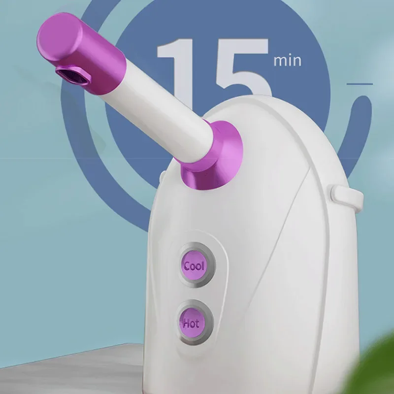 Hot and Cold Double-spray Face Steamer Household Small Beauty Salon Special Sprayer Sprayer Face Steamer Hydrating