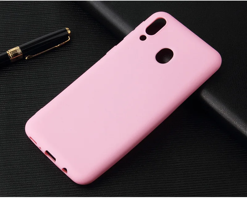 Vibrant Candy Silicone Soft Phone Case - Solid Color Design