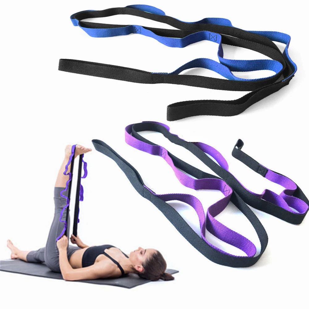 Yoga Tension Belt 9-piece Set Latex Elastic Ring Aerial Yoga Daisy Rope Men's and Women's Strength Stretch Belt Children's Train – Detail 1