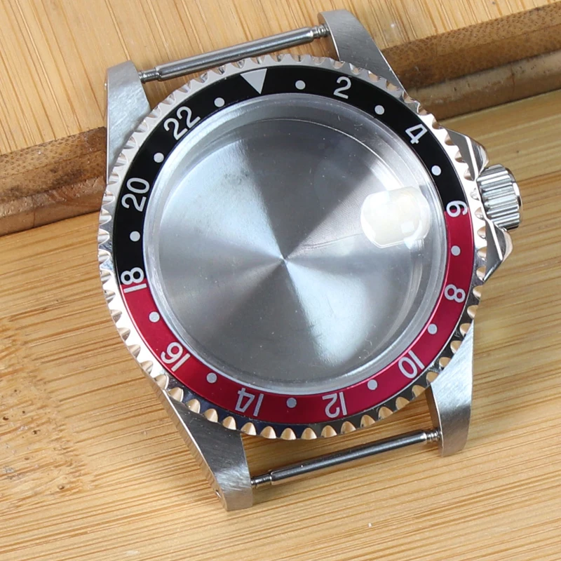 Vintage 39.5mm Sapphire Glass Watch Case