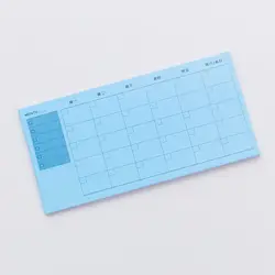 1PC Notebook Colorful Simple Planner Pad Weekly Student Office Stationery To Do List Adhesive Sticky Notes Memo Pad
