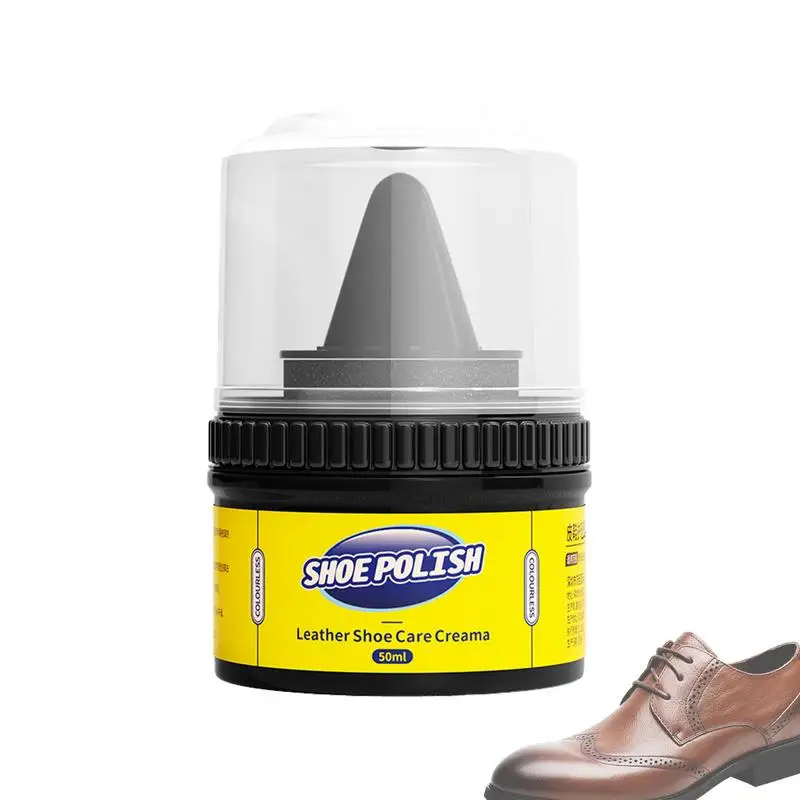 Leather Shoe Cream 50ml Car Leather Repair Cream Maintenance Car Conditioner Interior Cleaner For Shoes