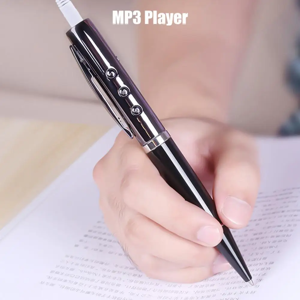 

Mini MP3 Player USB Charging Lossless Sound Support TF Card Writable Pen Music Player Student Walkman for Home