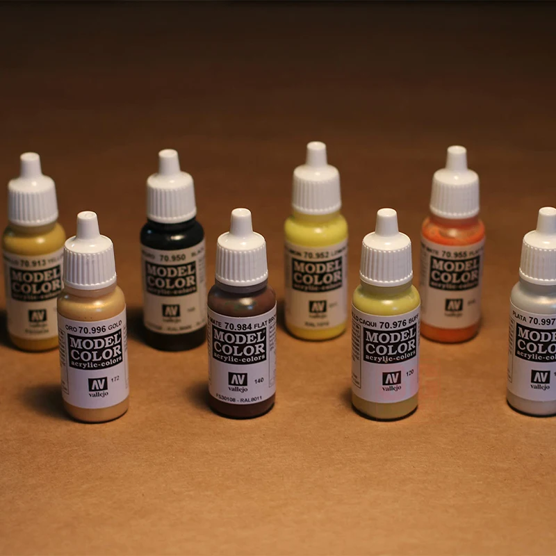 

AV Vallejo Environmental Protection Waterborne Paint Hand Paint Series 17ml for Model Car Military Swift Dry Superior DIY