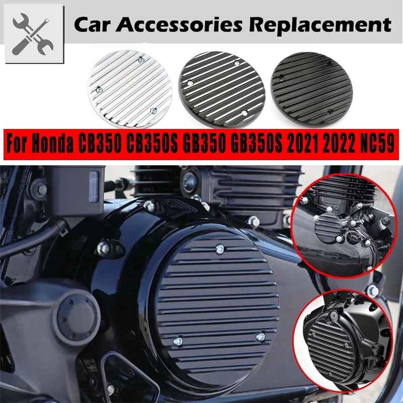 

Rhyming Decor Protector Cover Cap Motorcycle Right Side Aluminum Alloy Fit For Honda CB350 CB350S GB350 GB350S 2021 2022 NC59