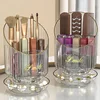 2025Makeup Storage Bucket 360° Rotating Transparent Simple Lig t Luxury Cosmetics Brush Lipstick Holder Stationery Organizer Box 1