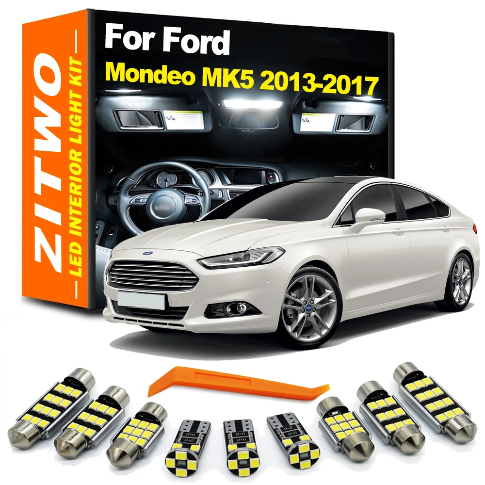 Coppia Di Indicatori Di Direzione Dinamici A LED Per Specchietto – Compatibile Con Ford Mondeo MK5 2014-2019 E Fusion 2014-2018 - 2