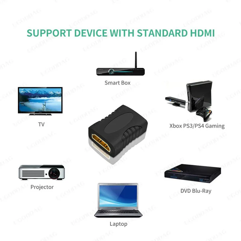 1080P HDMI-compatible Extension Adapter Female to Female HDMI-compatible Connector Extender Converter for HDTV Projector Monitor hdmi adapter cable hdtv adapter cable ps2 hdmi converter dp to hdmi adapter displayport to hdmi adapter 4k converter cable hdmi adapter hdmi to vga converter wii to hdmi converter hdmi to dvi adapter dp to dvi adapter cable dp adapter usb adapter cable