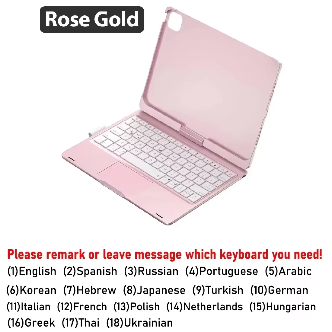 Magic Backlit Keyboard Case