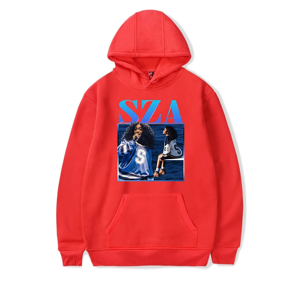 Moletom com capuz SZA masculino e feminino, cantora álbum SOS Merch, pulôveres de manga comprida, camisola Tour