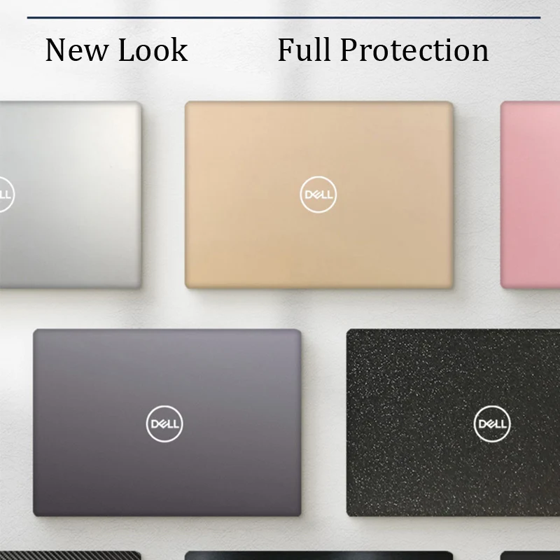 Vinil à Prova Impermeável Água Capa da Pele do Portátil para Dell Xps 13 9310 2in1 9305 9370 7390 9380 Filme de Tela para Xps 15 9510 9500 9575 Pré-corte