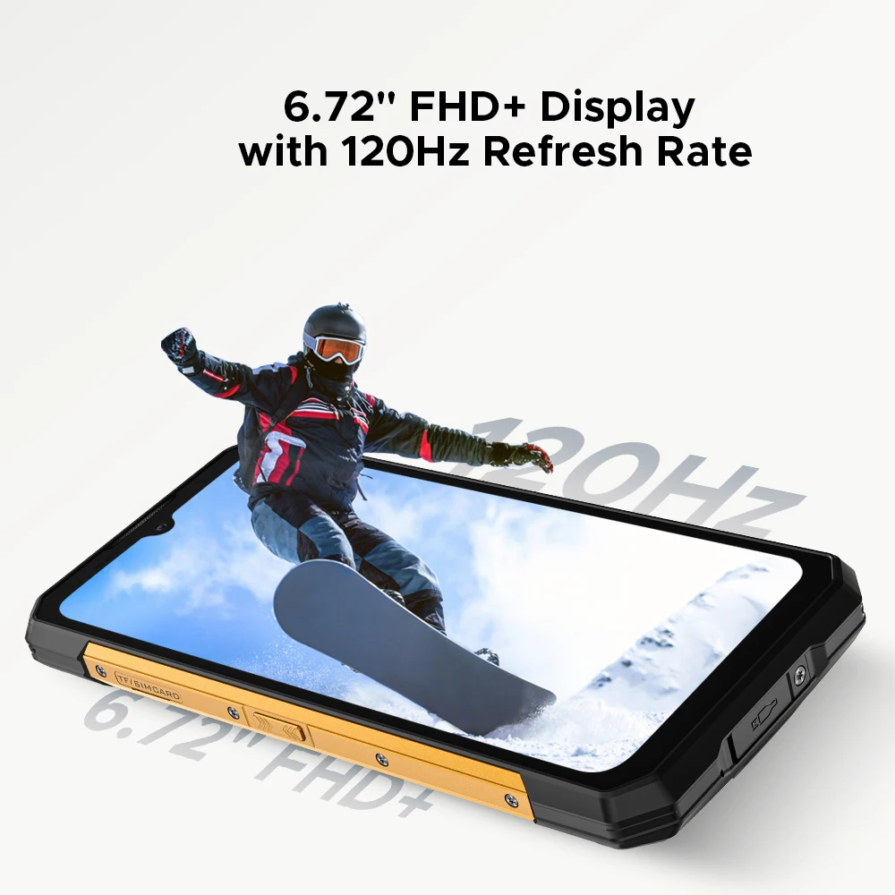 World Premiere DOOGEE S200 X 5G 12GB 512GB Rugged Phone MTK Dimensity 7050 10100mAh battery 33W 6.72” FHD+120Hz IPS screen 6
