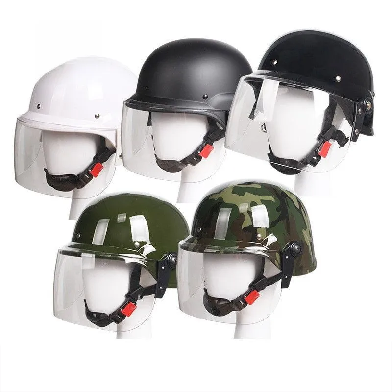 

M88 Anti-riot Helmet Wearing A Mask Explosion-proof Helmet Security Helmet German Mask Safety Helmet Safety Protection