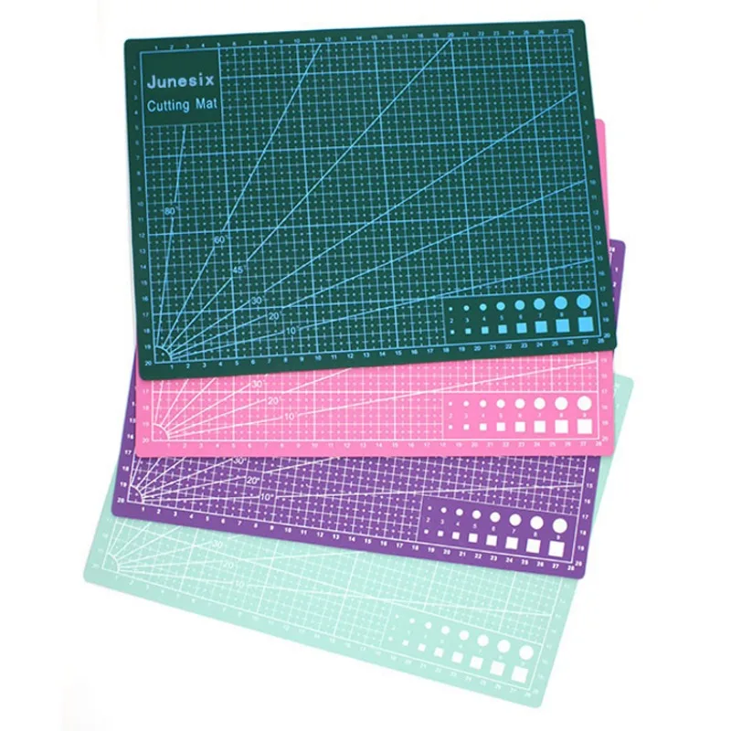 

Double sided usable A4 Cutting Mat Paper Cutting Pad for Patchwork Sewing Manual Knife Engraving Leather 3mm Thickness