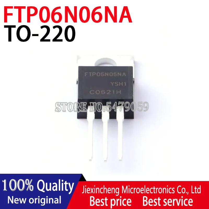 Mosfet Novo Original 10 Pcs Ftp06n06na 06n06 Ftp06n06 60v 280a Para220