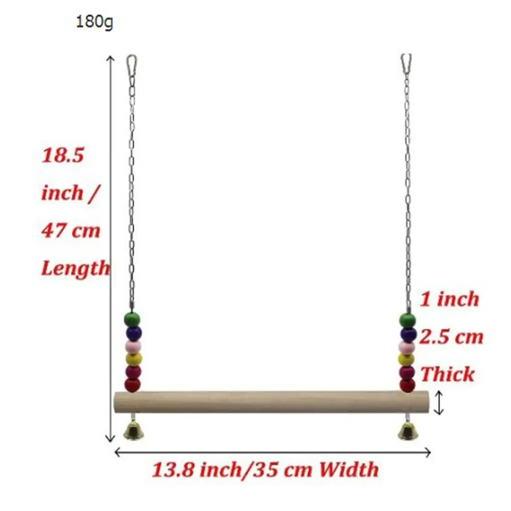 Chicken Swing Toy,Natural Wooden Chicken Perch for Hens Parrot Macaw Bird,Chicken Free Standing Swing -Chicken Coop Accessories Chicken Swing Toy,Natural Wooden Chicken Perch for Hens Parrot Macaw Bird,Chicken Free Standing Swing -Chicken Coop Accessories