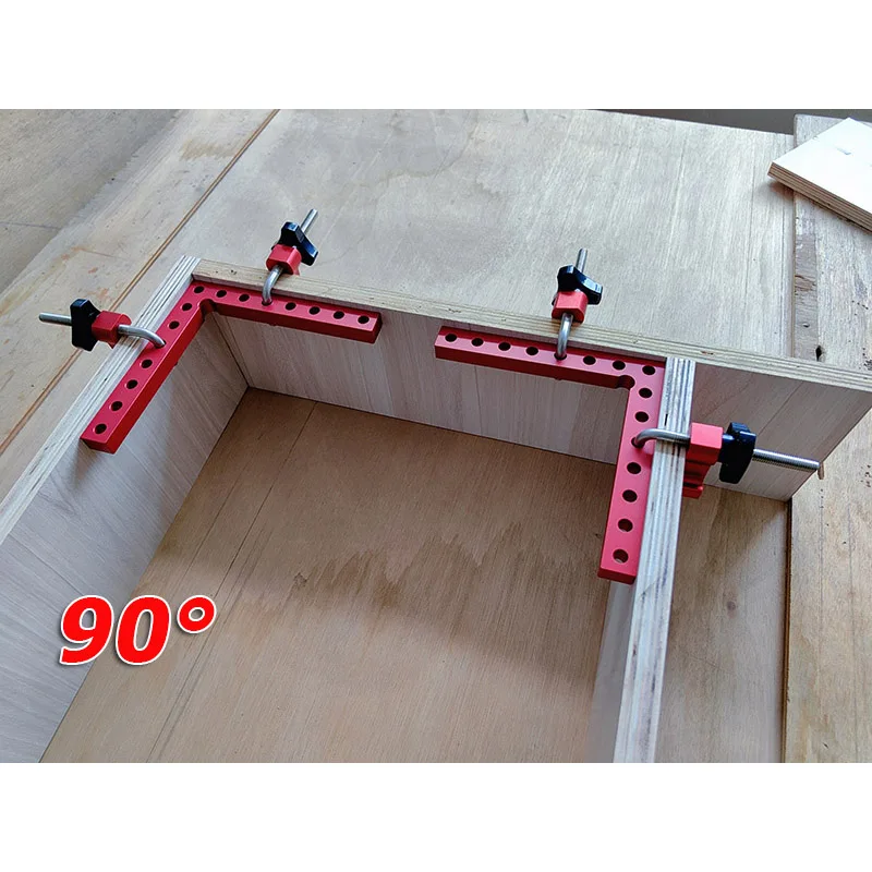 90 Degree Positioning Squares Right Angle Clamps for Woodworking Corner  Clamp Carpenter Clamping Tool for Cabinets Door Frame - AliExpress