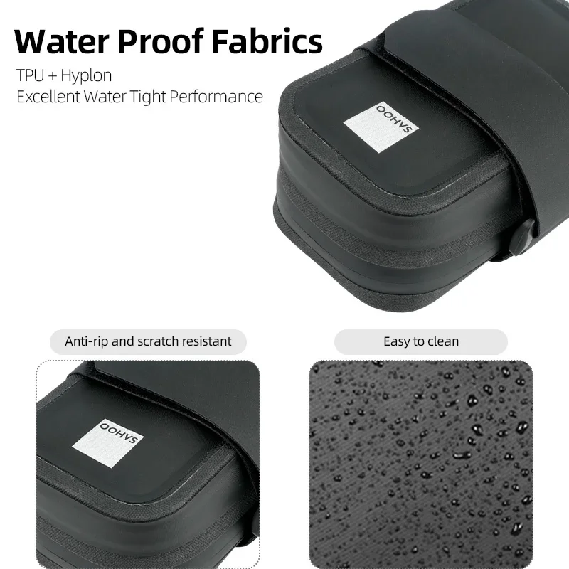 Bicycle Saddle Bag Rear Seat Tube Pannier Tail Pouch Rear Dry Pack 0.5L Capacity bike bag bicycle bag bike accessory bike storage box